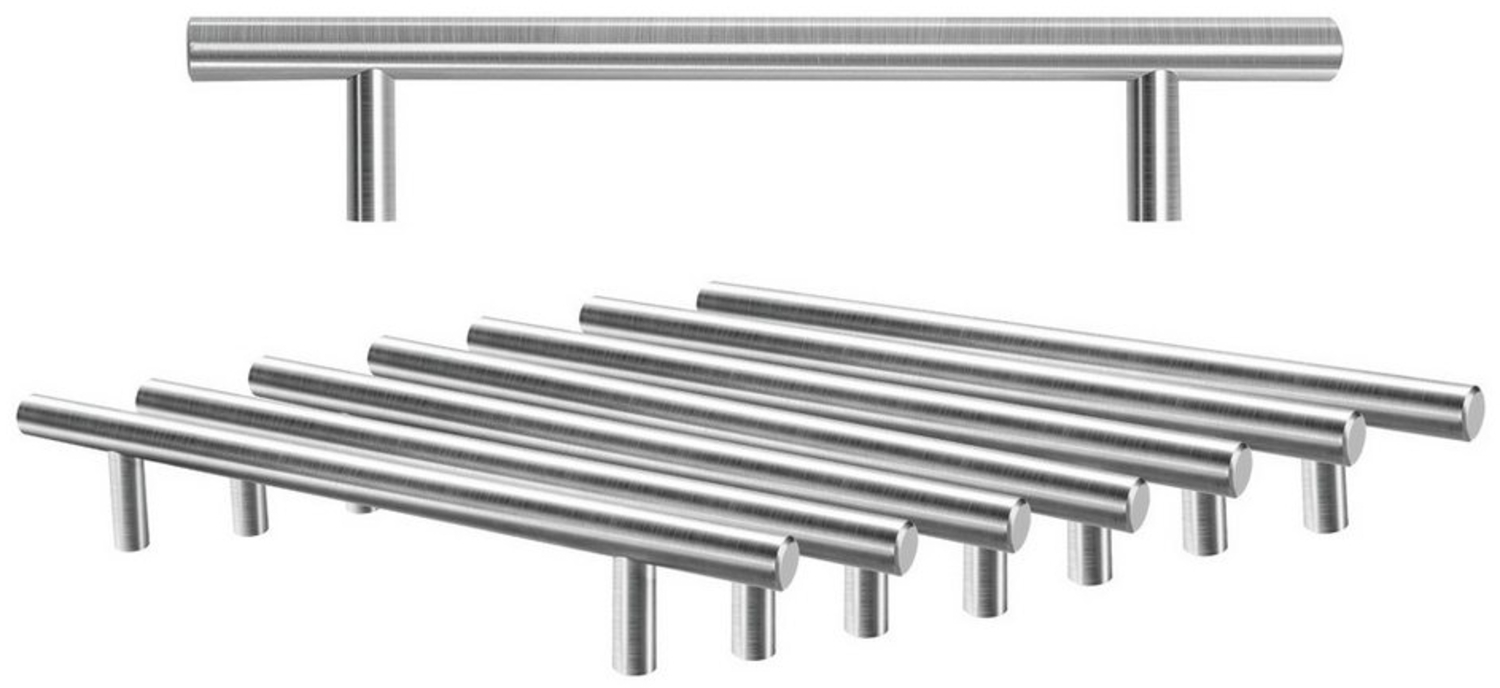 Clanmacy Möbelgriff 10x Möbelgriffe Stangengriff Edelstahl Küchengriffe Küche (10) Bild 1