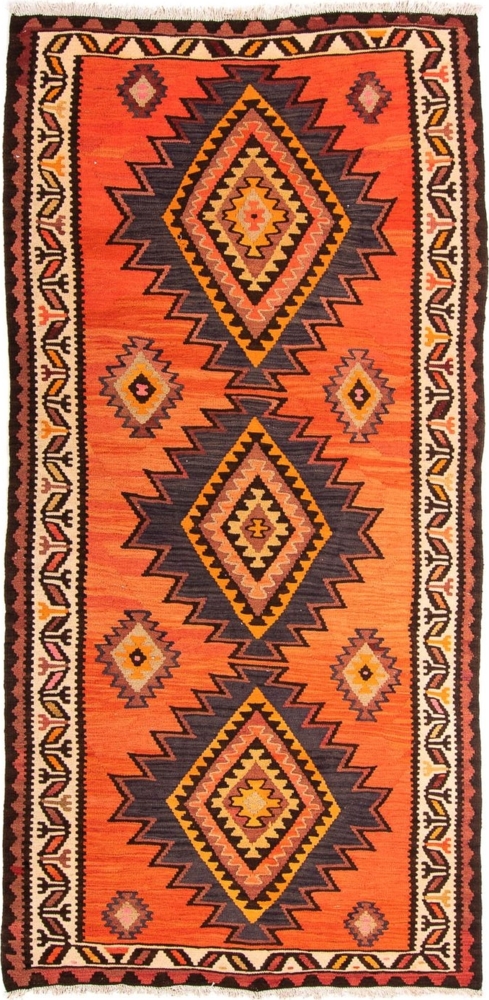 Morgenland Läufer Kelim - Old - 275 x 140 cm - mehrfarbig Bild 1
