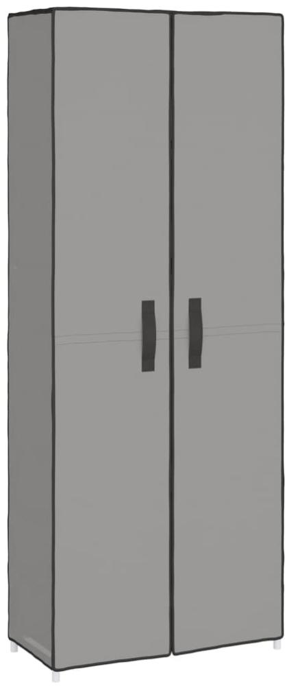 vidaXL Schuhschrank Grau 60x30x166 cm Stoff 337259 Bild 1