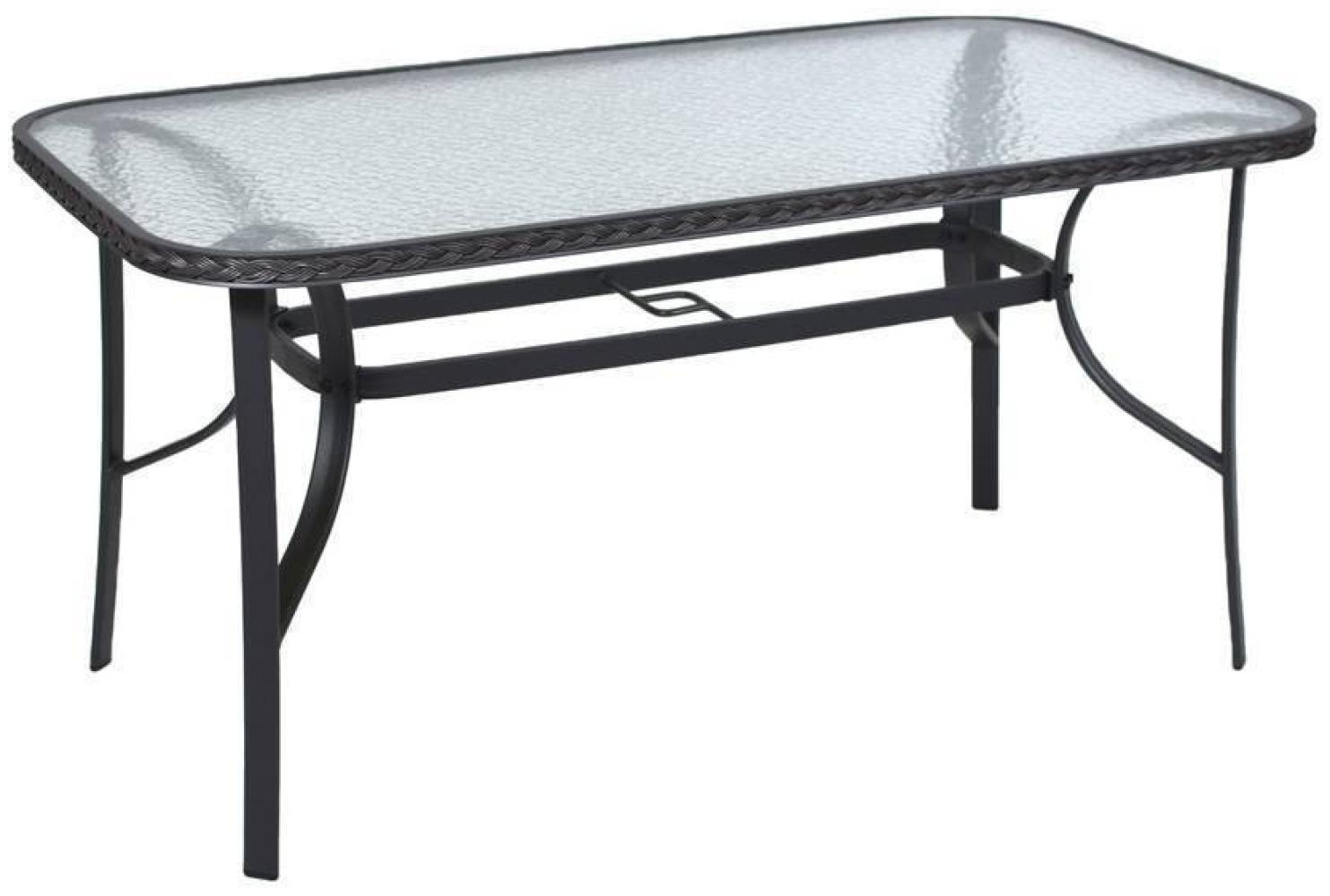 YOURSOL Gartentisch Roma 150 x 80 cm in Natur - YOURSOL Bild 1