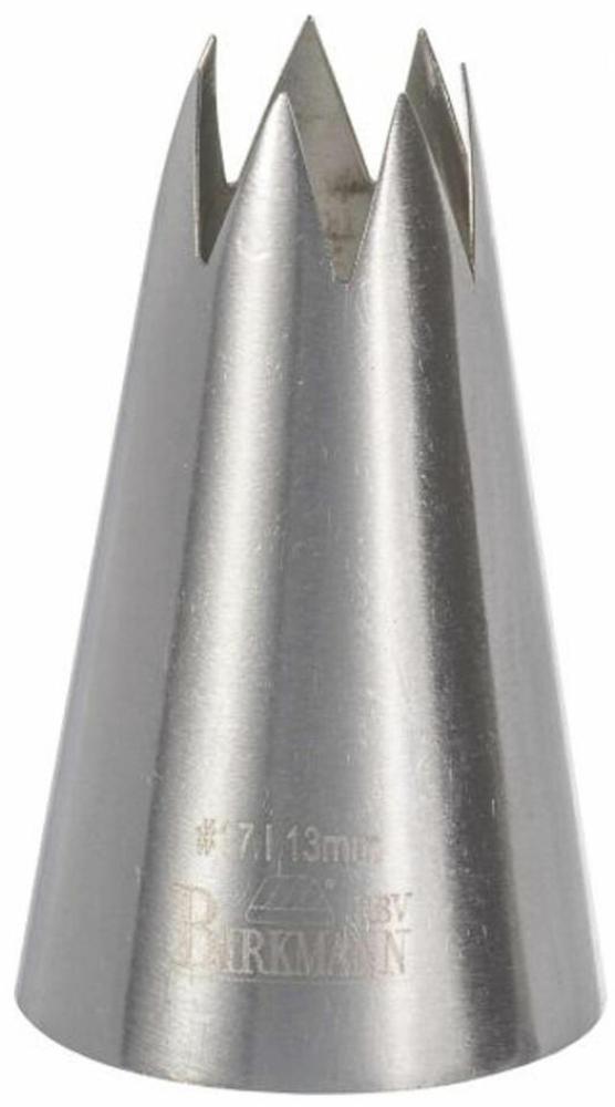 Birkmann Sterntülle #17, Spritztülle, Garniertülle, Backzubehör, Edelstahl, Ø 1. 3 cm, 411241 Bild 1
