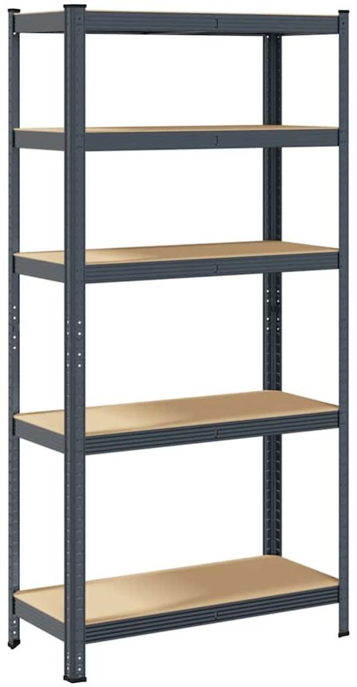vidaXL Lagerregal mit 5 Böden Anthrazit Stahl & Holzwerkstoff 4016951 Bild 1