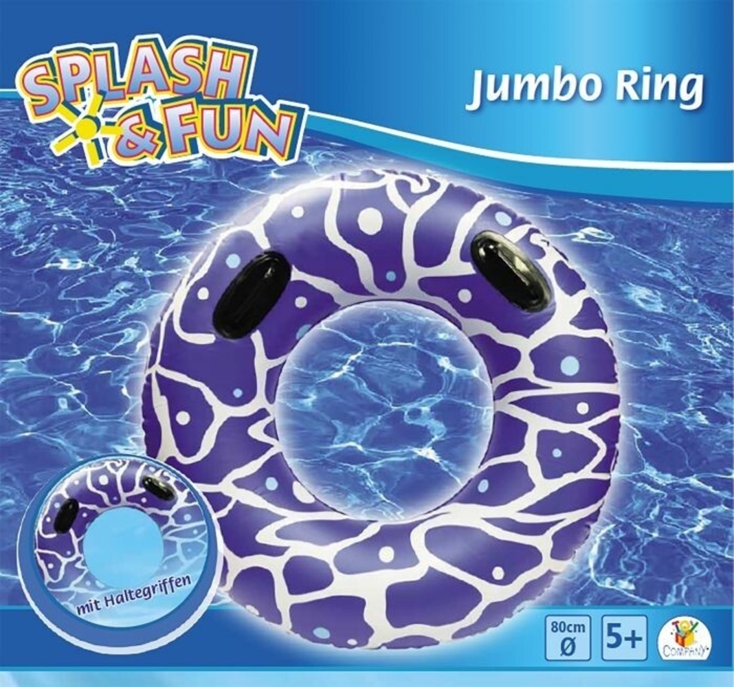 VEDES Großhandel GmbH - Ware Splash & Fun Schwimmring mit Griffen, # 80 cm Bild 1