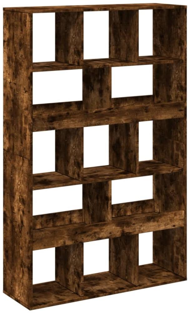 vidaXL Bücherregal Räuchereiche 100x33x156,5 cm Holzwerkstoff 3309370 Bild 1