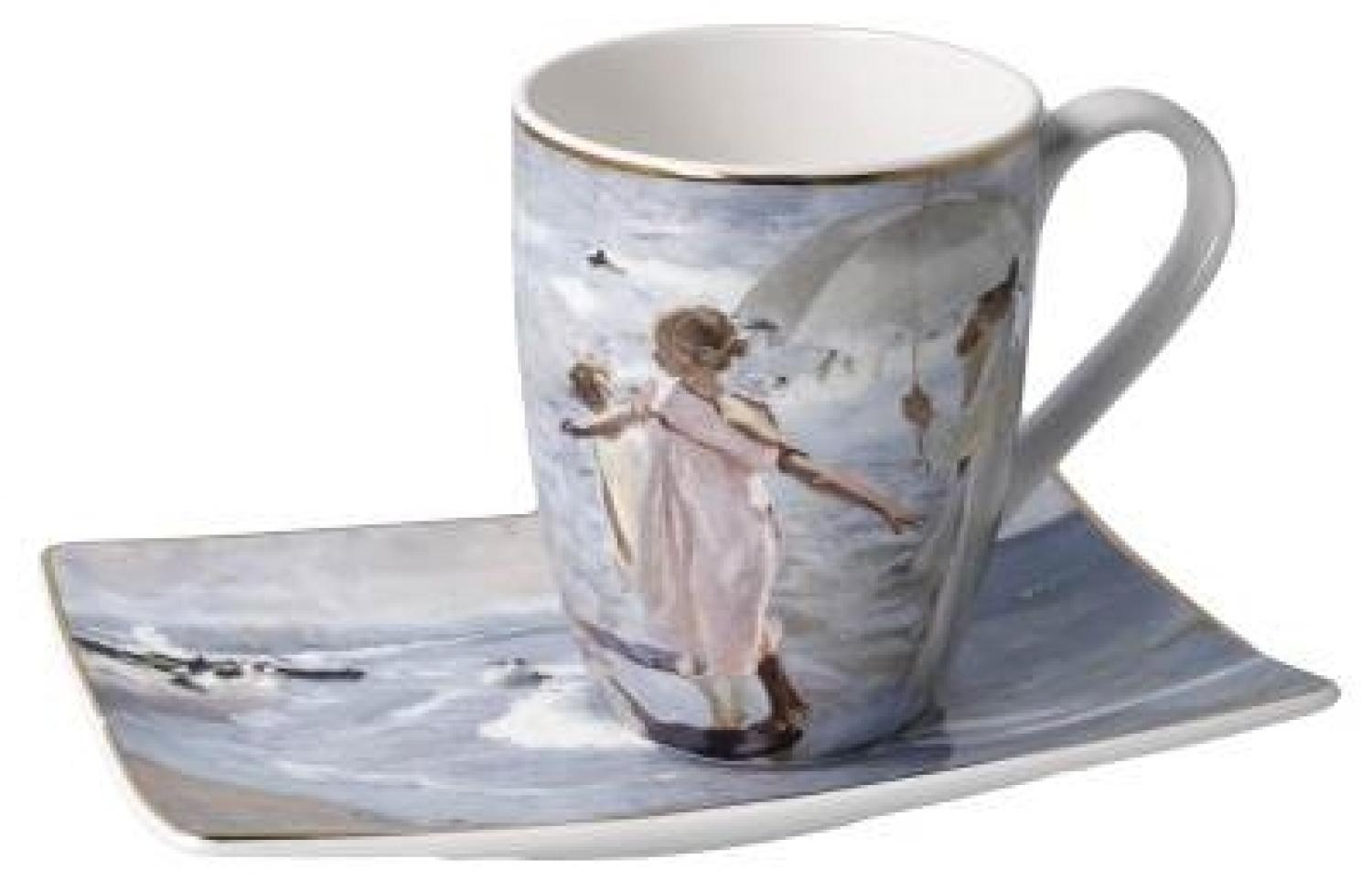 Goebel Künstlertasse Joaquin Sorolla - Zeit für ein Bad, Tasse mit Untere, Artis Orbis, Fine Bone China, Bunt, 350 ml, 67018021 Bild 1