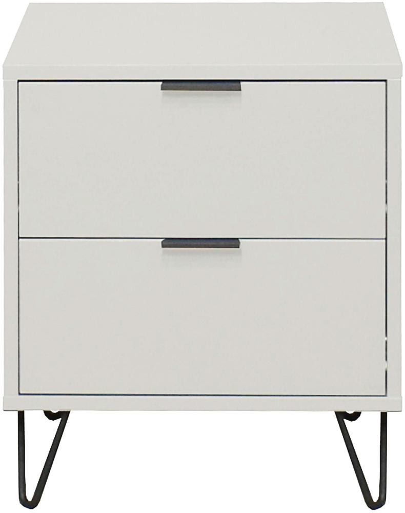 Kommode Erna 51x45x62 Kreidegrau matt Lack 14712-D Bild 1