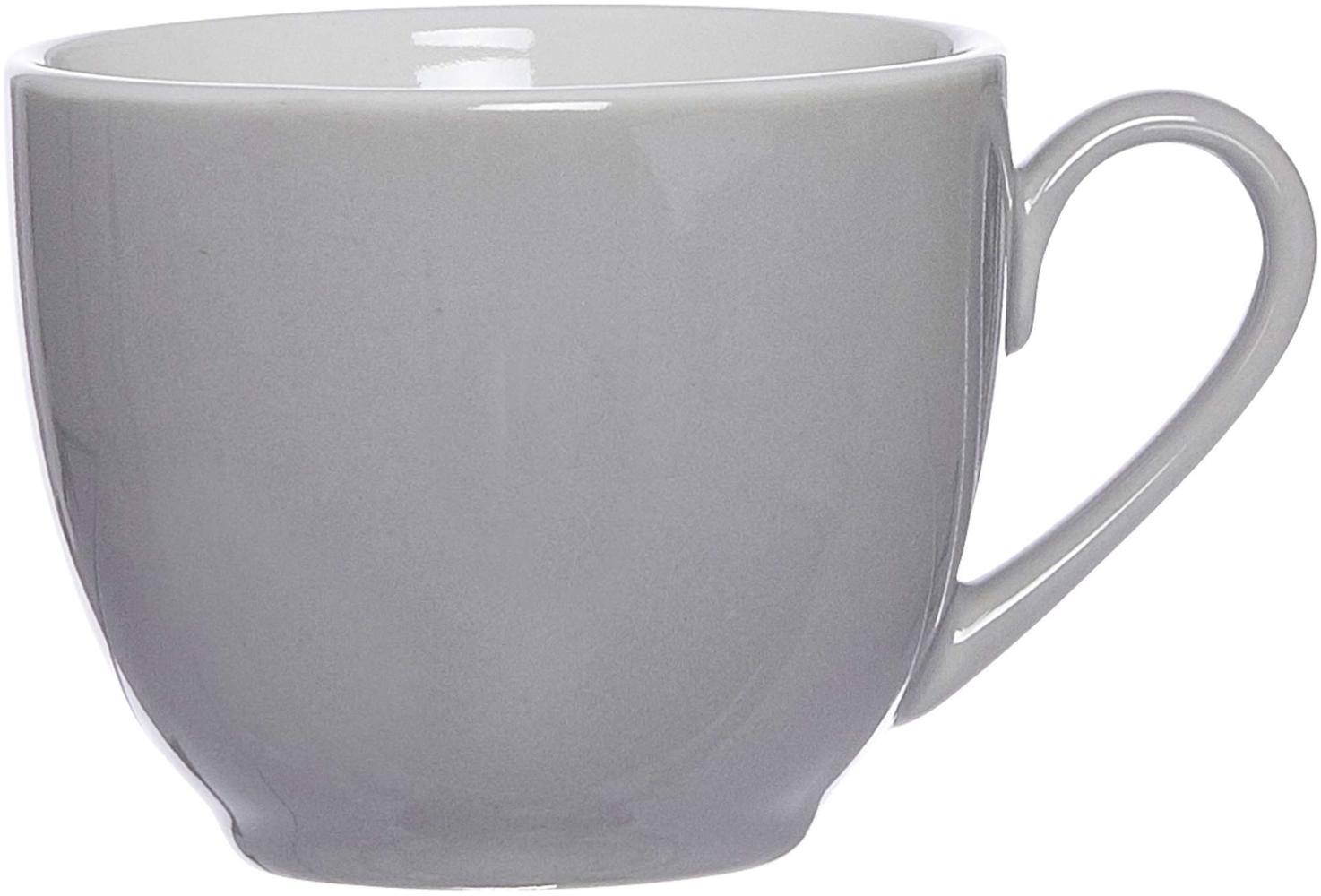 Ritzenhoff & Breker Doppio Espresso Obere, Obertasse, Ober Tasse, Geschirr, Porzellan, Grau, 6 cm, 576900 Bild 1