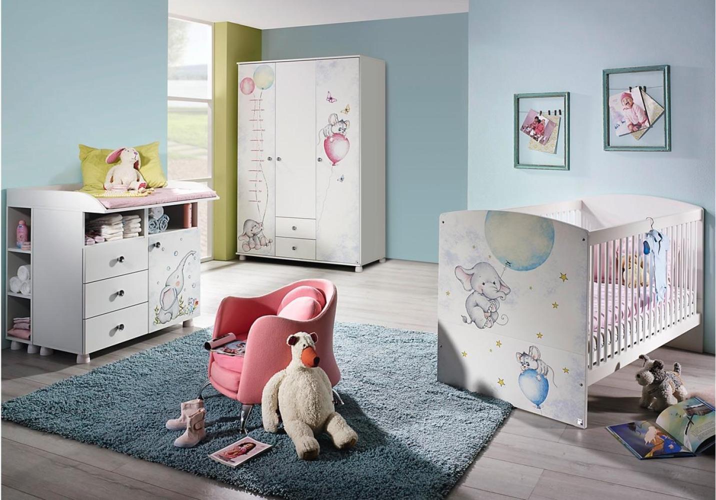 Rauch Dialog 'Jemma' 3-tlg. Babyzimmer-Set Bild 1
