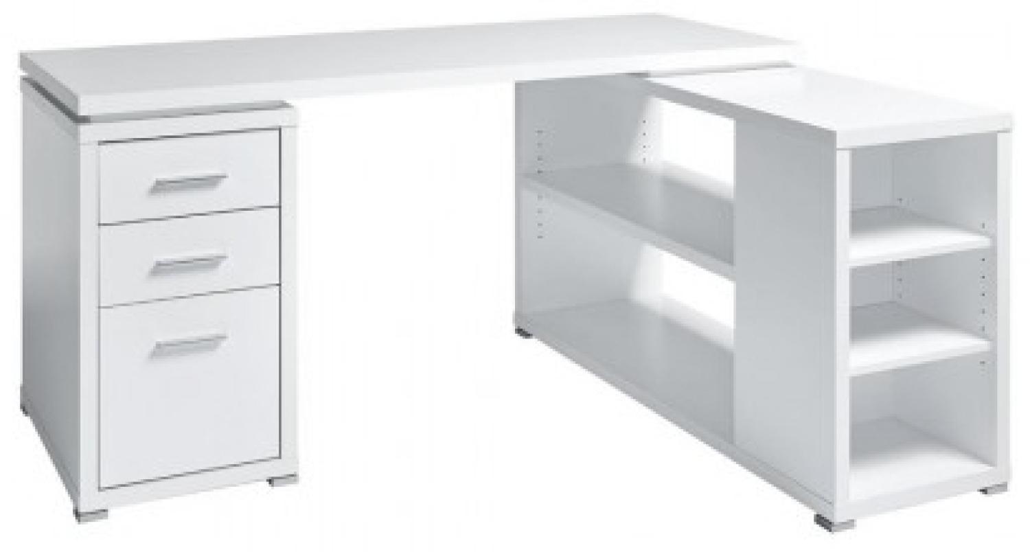 Jahnke CLB 355 E Büroschreibtisch, Weiß Bild 1