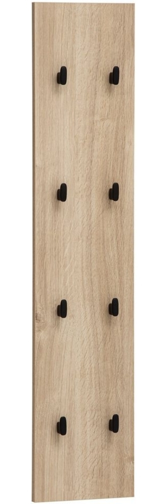 Schildmeyer Hakenpaneel Emmik 159441, weiß Eiche Dekor, 24,5 x 2,6 x 109 cm Bild 1
