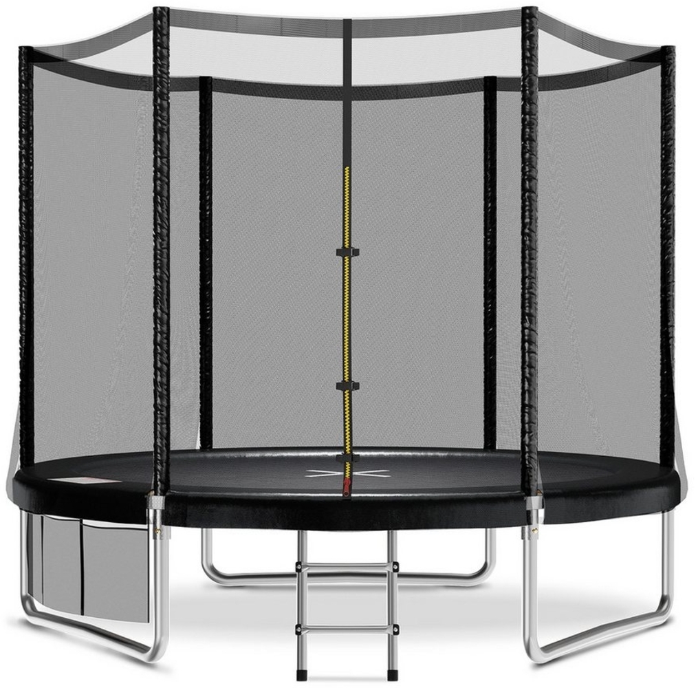 HOMALL Gartentrampolin Ø 183 cm Kindertrampolin Gartentrampolin mit Sicherheitsnetz, (228 cm, (228 cm, Ø 228/305/366/427 cm, Outdoor Gartentrampolin mit Zubehör, Fitness-Trampolin) Bild 1