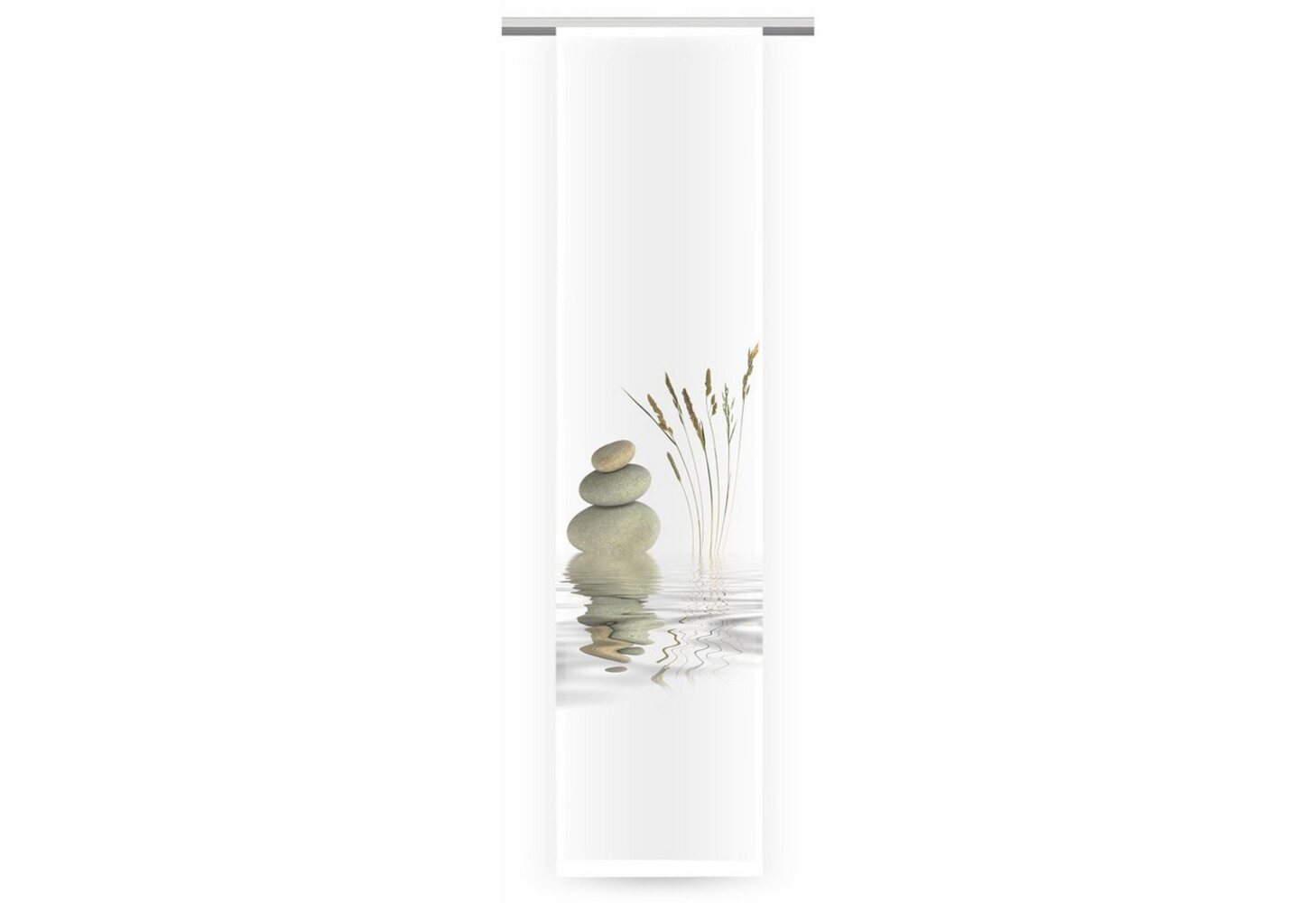 Clever-Kauf-24 Schiebegardine Schiebevorhang Balance, BxH 60x245cm, Paneelwagen, transparent Bild 1
