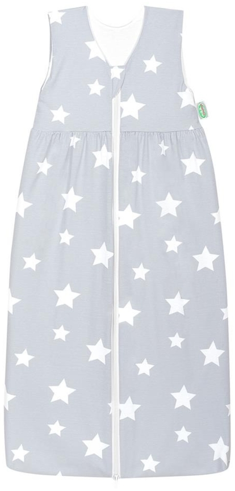 Odenwälder 1396 Jersey-Schlafsack Anni White Stars Light Silver Bild 1