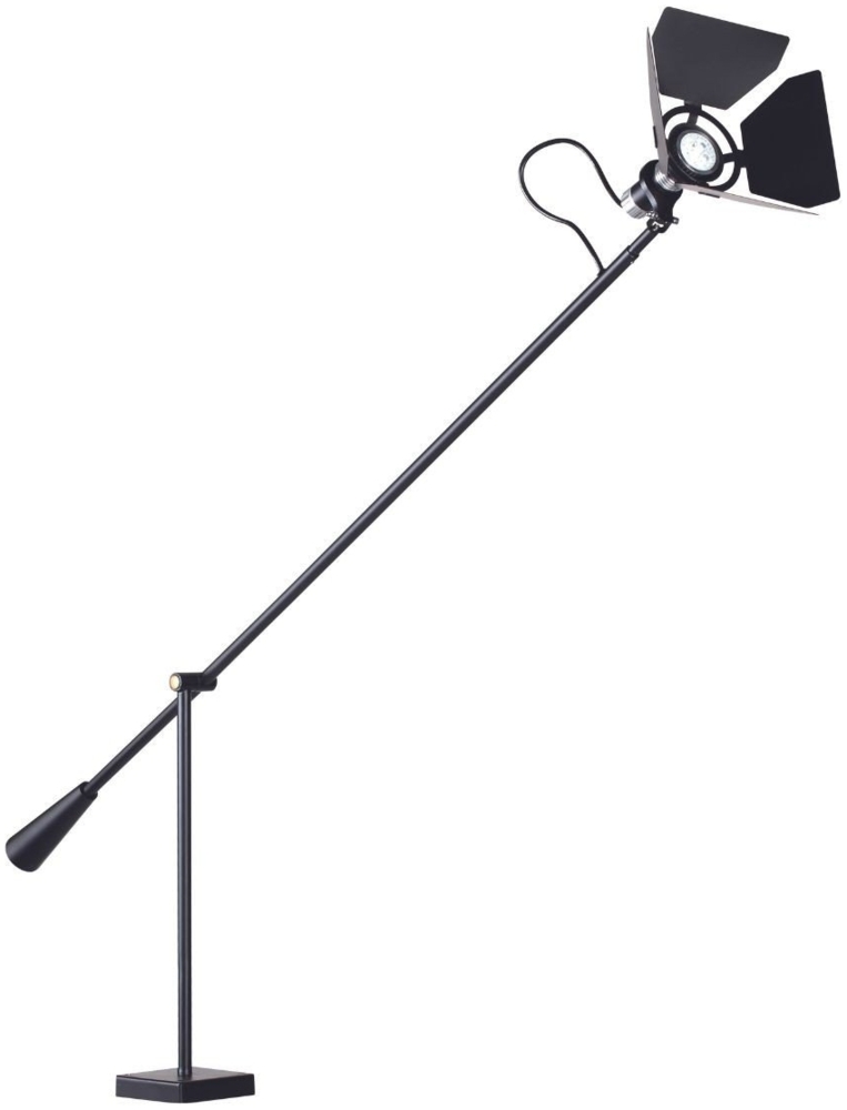 Signature Spotlight Wandleuchte Schwarz H125 cm - Schwarz Bild 1