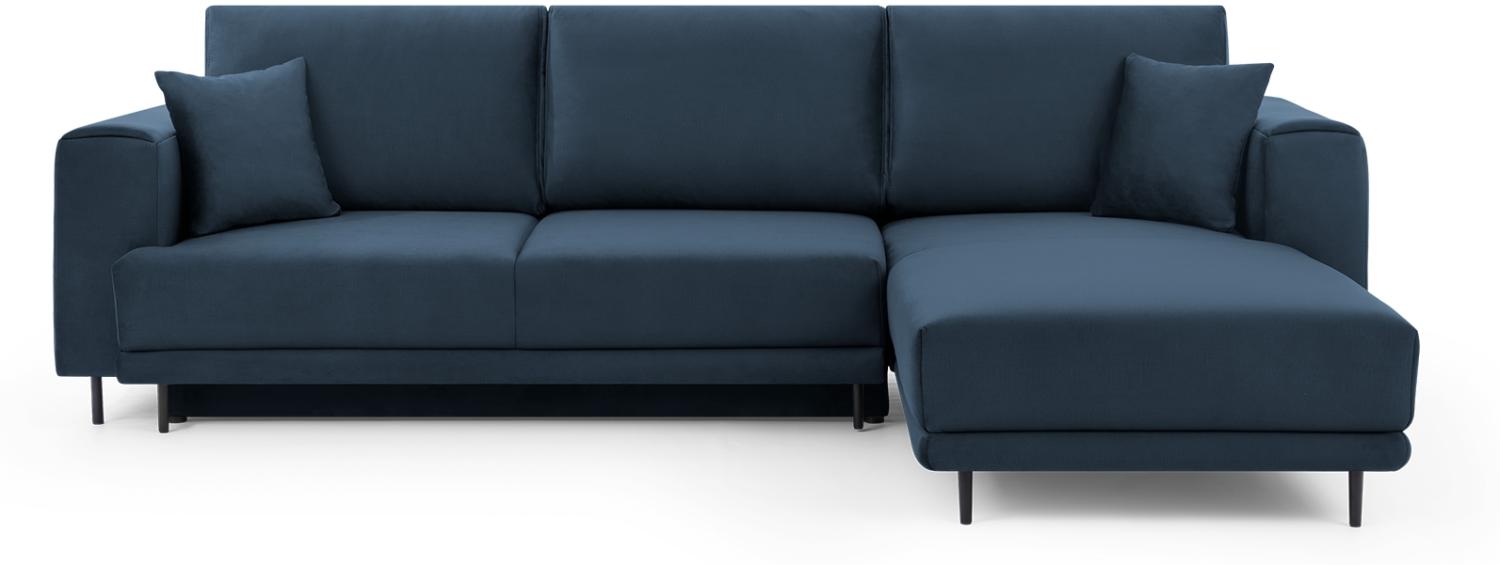 ELTAP 'Dalia' Ecksofa, Dunkelblau, 95 x 190 x 289 cm, Rechts Bild 1