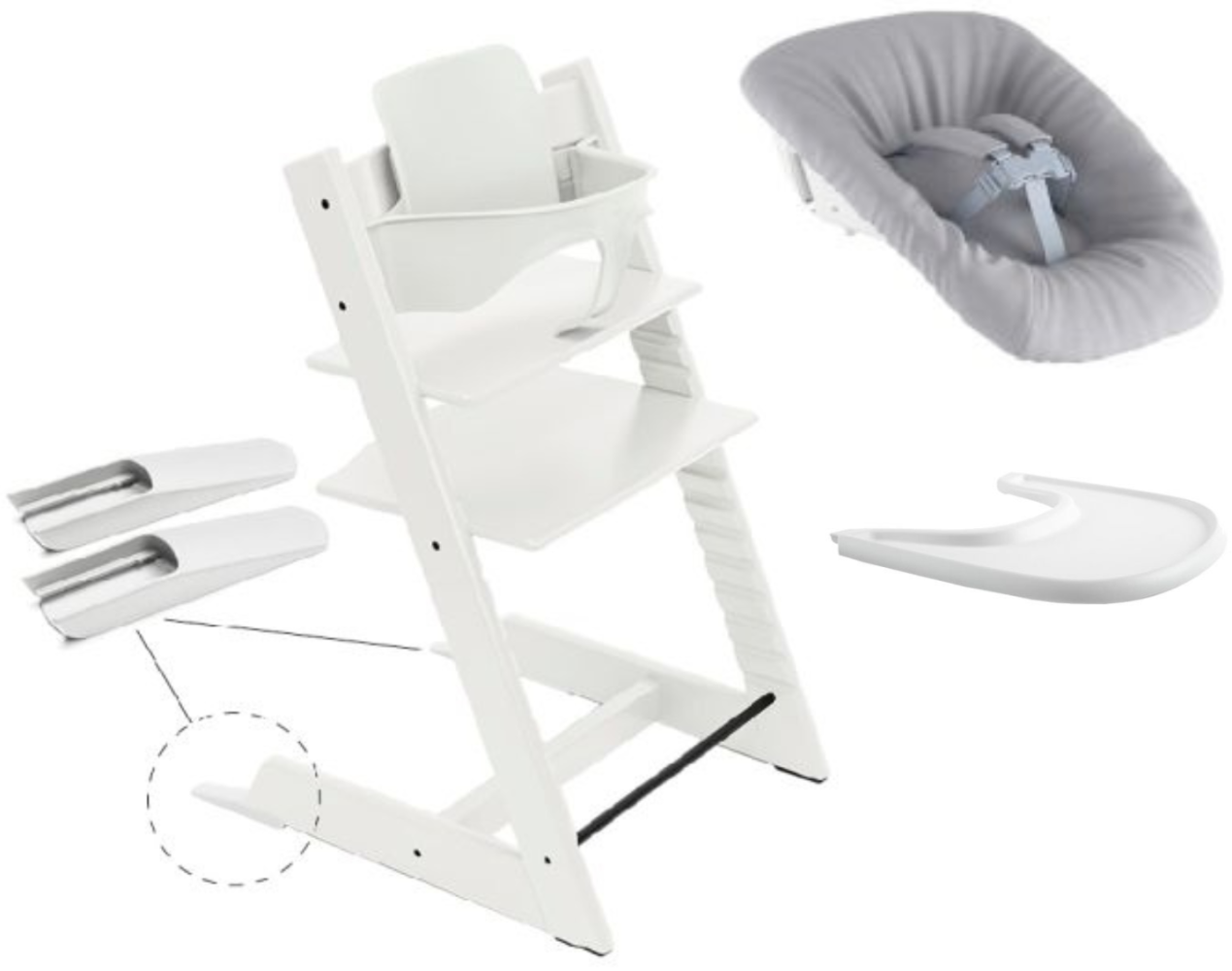 Stokke® Tripp Trapp® Hochstuhl inkl. Baby Set - Ne Bild 1