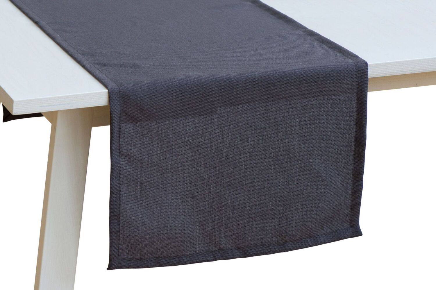 Tischläufer PANAMA anthrazit (BL 50x150 cm) Bild 1