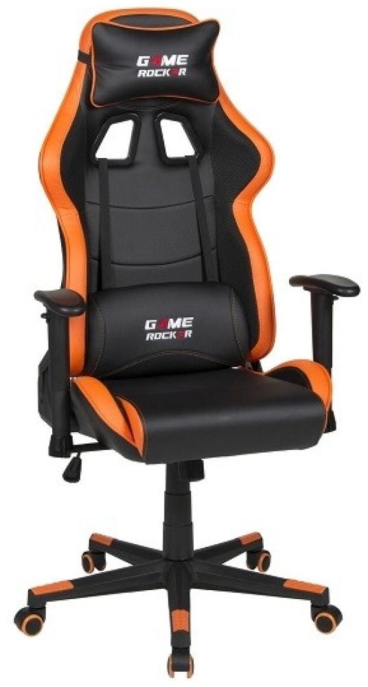 Duo Collection Chefsessel Game Rocker G-10 Schwarz/Orange Bild 1