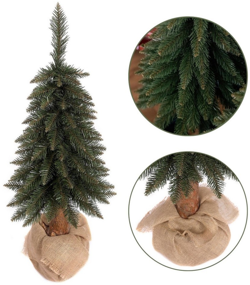 Sarcia. eu Künstlicher Weihnachtsbaum Künstlicher Weihnachtsbaum Tatra Fichte auf Stamm 90cm Bild 1