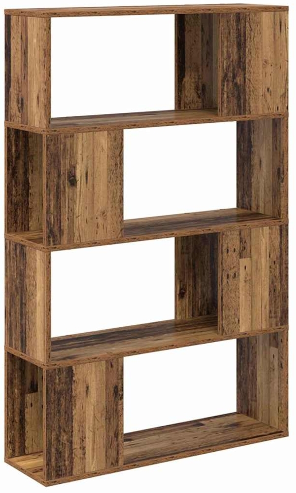 vidaXL TV-Schrankset Wandmontiert Braun 80 x 24 x 125 cm Holzwerkstoff 875200 Bild 1