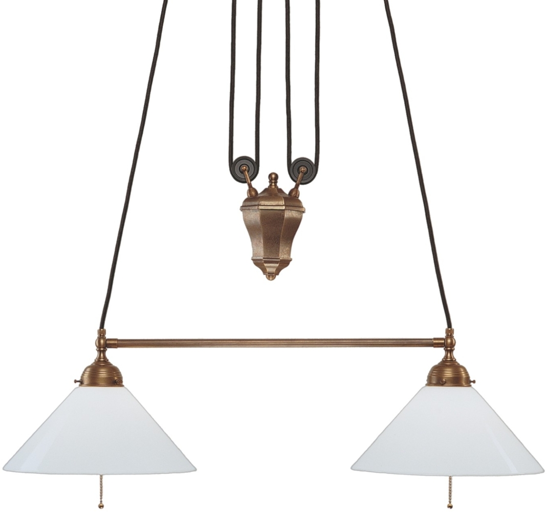 Hängeleuchte ED1-70op Berliner Messing Bild 1