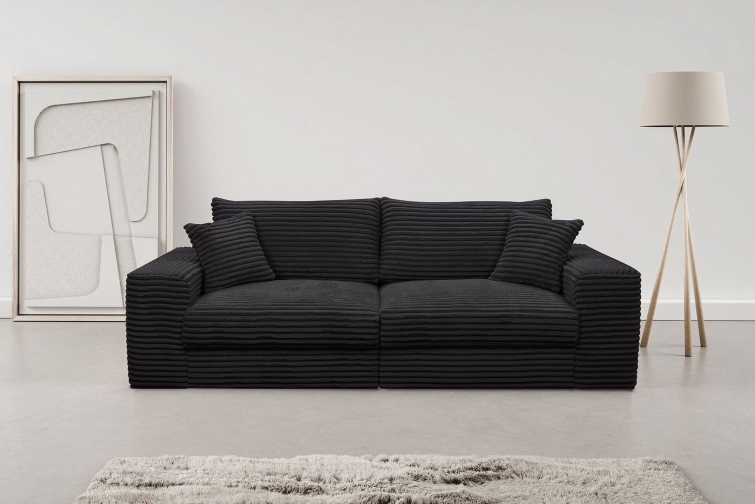 WERK2 Big-Sofa Rozzana, mit losen Rückenkissen Bild 1