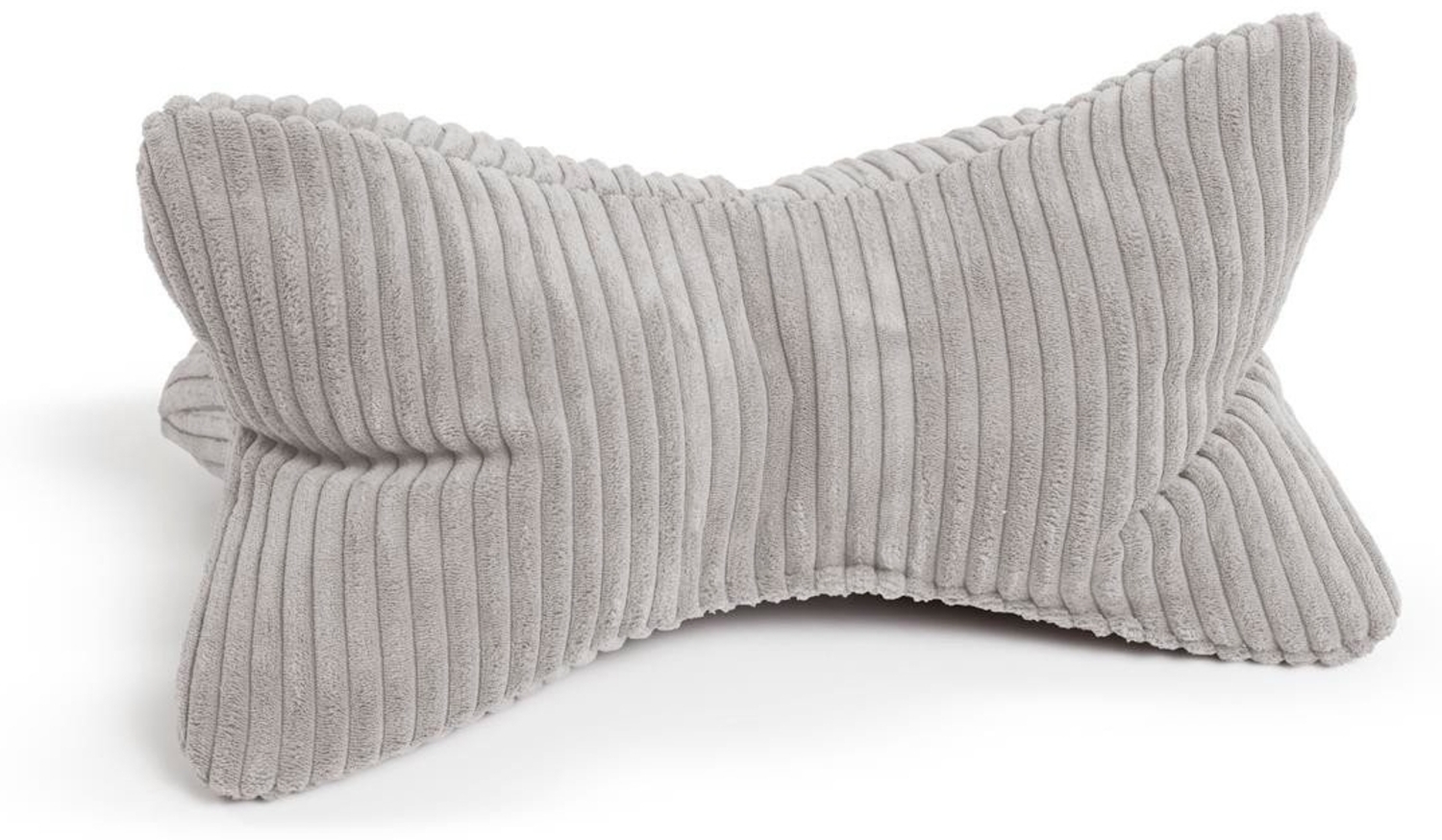 Magma Heimtex Kopfkissen Leseknochen Shara ergonomische Form, Füllung: Polyester, Flauschcord Bild 1