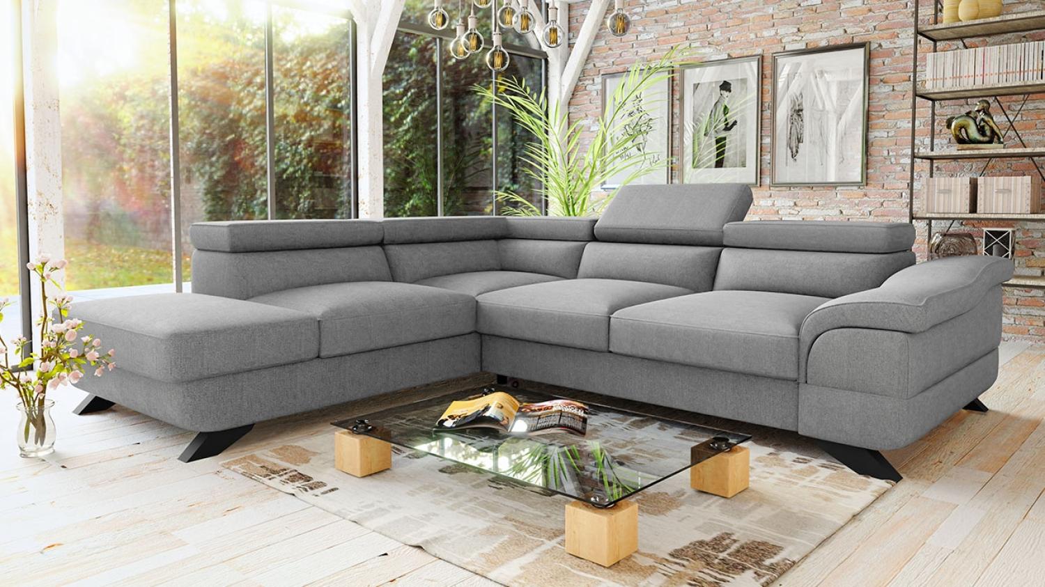 Ecksofa Lagos, Seite: Links OT-2R, Farbe: Inari 91 Bild 1