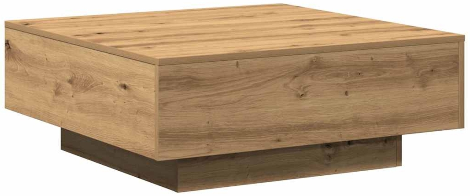 vidaXL Couchtisch Artisan-Eiche 80 x 80 x 31 cm 862998 Bild 1
