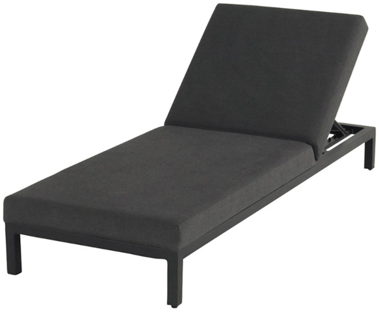 Gartenliege Eva Low Lounger (black / black) Bild 1