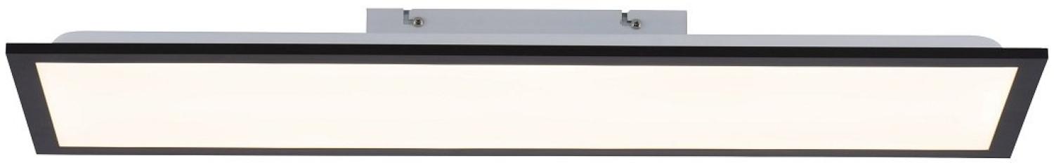 Leuchten Direkt 14741-18 FLAT LED Deckenleuchte schwarz 80x25cm 3000K Bild 1