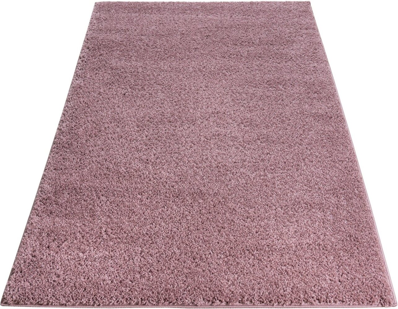 Bruno Banani Hochflor-Teppich Shaggy Soft, rechteckig, Höhe: 30 mm, gewebt, Uni Farben, besonders weich und kuschelig, Kundenliebling Bild 1