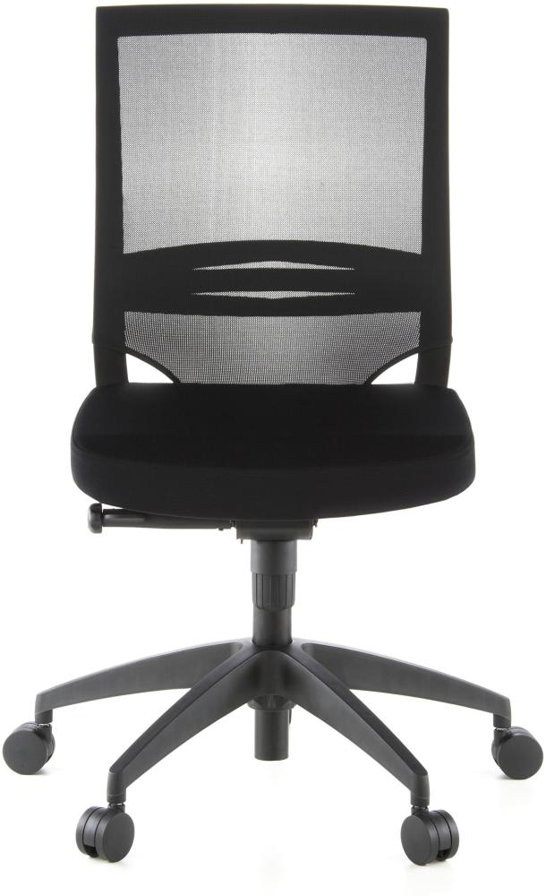 hjh OFFICE Profi Bürostuhl PORTO ECO Stoff Schwarz Bild 1