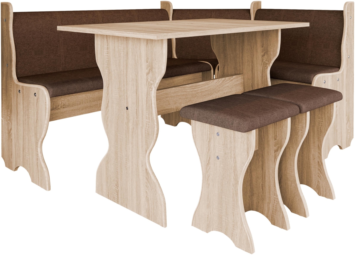 Eckbank Thomas (Farbe: Sonoma Eiche / Alfa 08) Bild 1