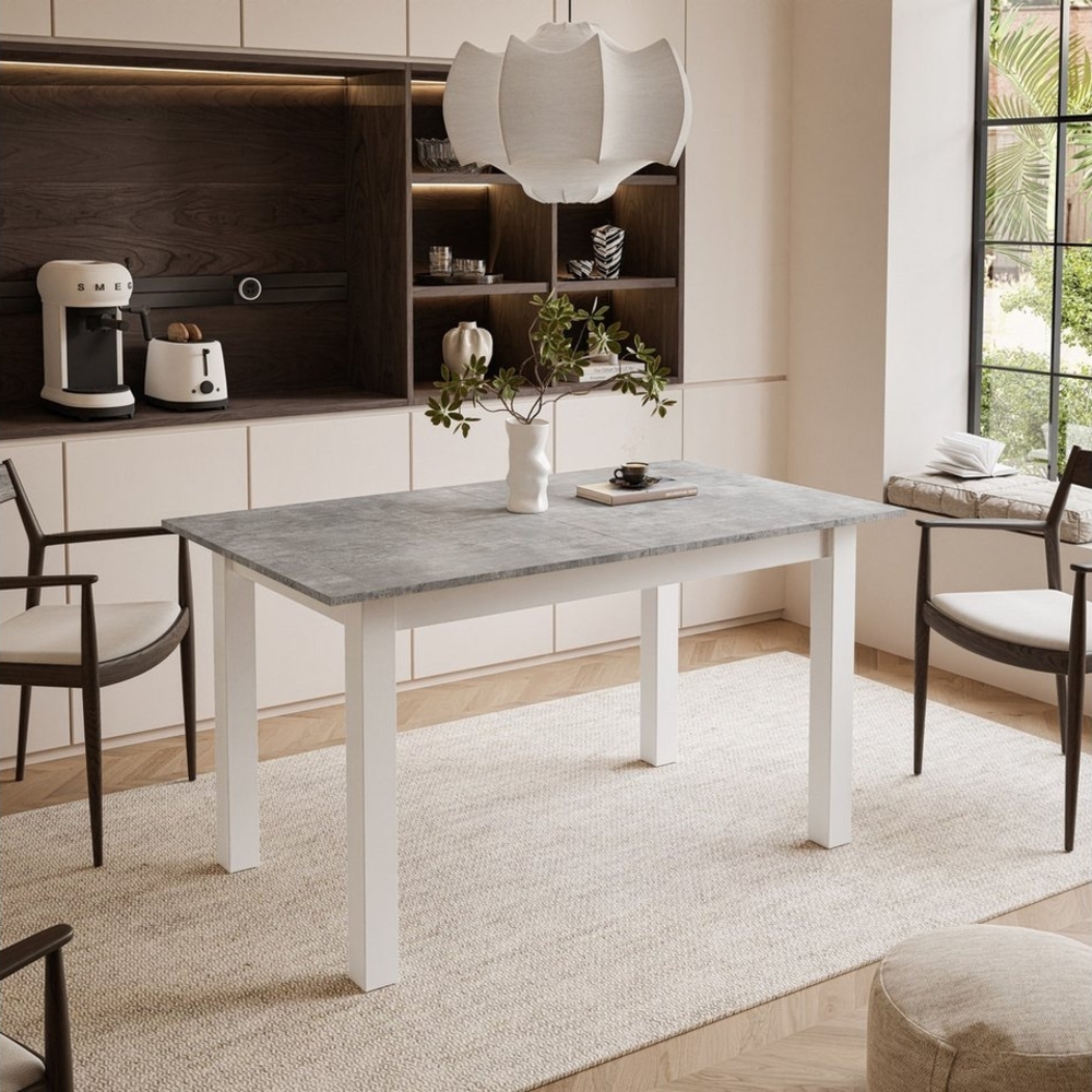 Lookway Klapptisch Ausklappbarer Tisch für 6-8 Personen Wohnzimmer ARTON 140 cm, Breite: 140-195 Bild 1