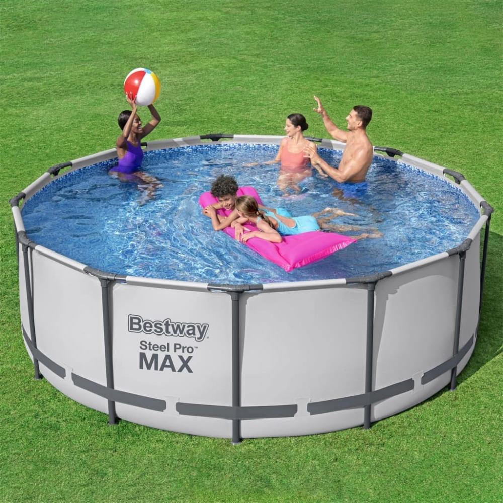 Bestway Steel Pro MAX Rund Pool Set 396x122 cm 3202687 Bild 1