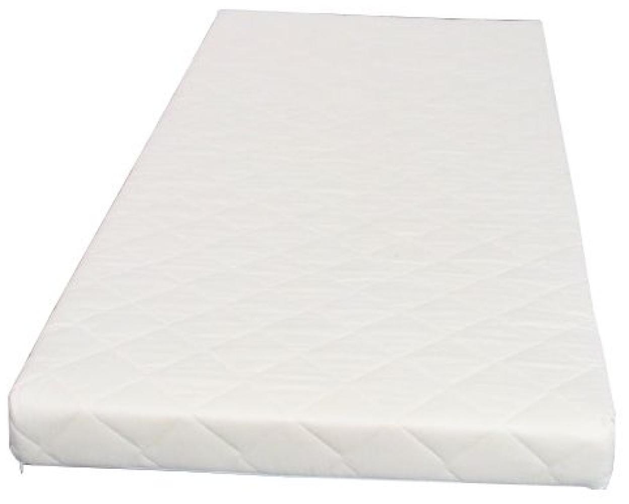 Federkernmatratze 90x200 Bonell Federkern Matratze medium waschbar weiß Bild 1