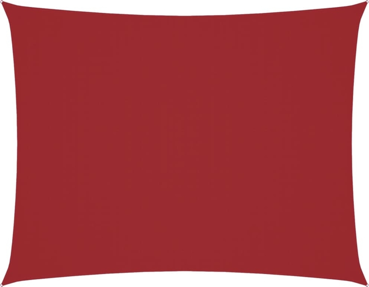 vidaXL Sonnensegel Oxford-Gewebe Rechteckig 5x7 m Rot 135660 Bild 1