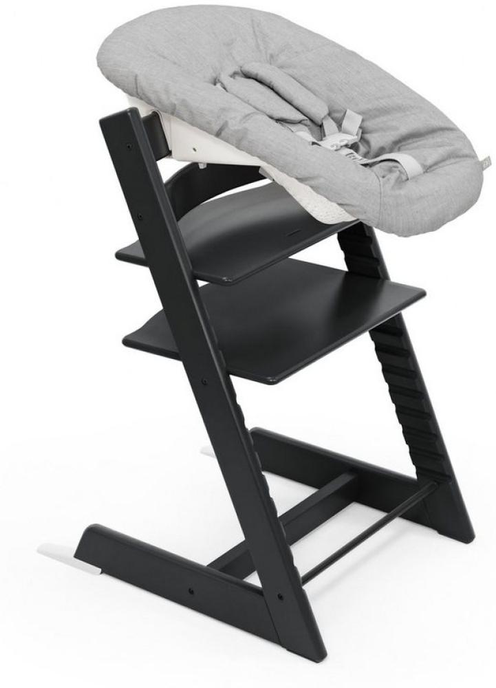 Stokke® Tripp Trapp® Schwarz Inkl. Newborn Set™ Sc Bild 1