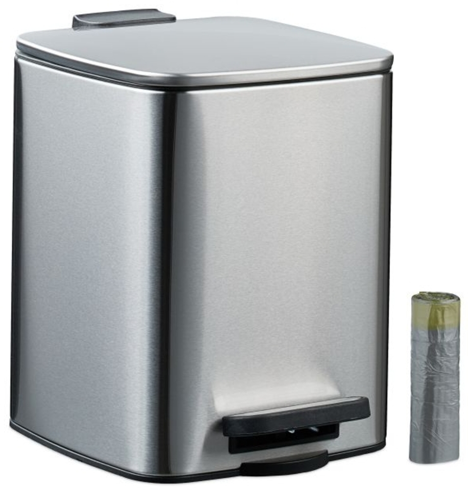 Eckiger Kosmetikeimer 6L mit Müllbeuteln 10051130_55 Bild 1