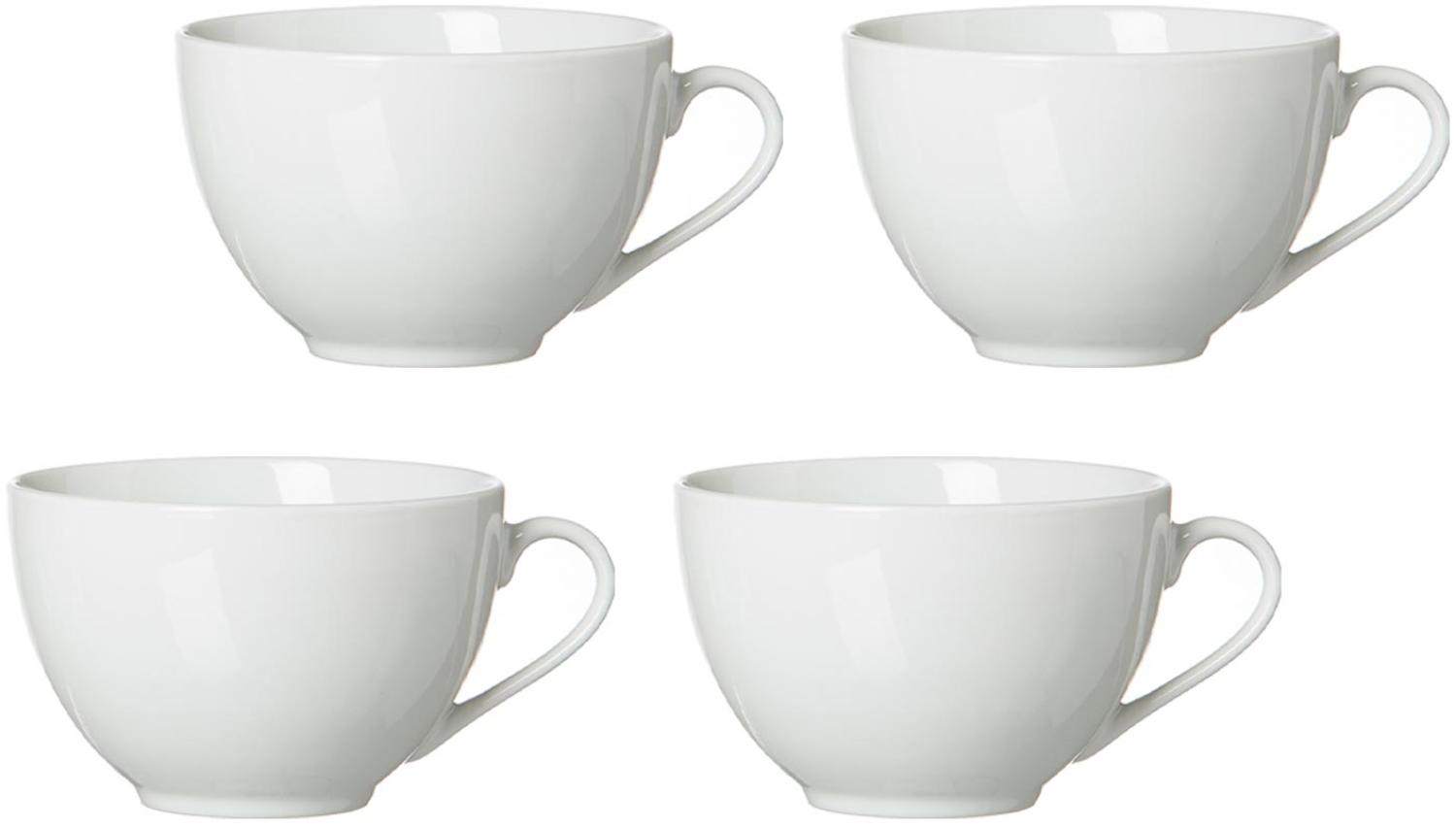 Ritzenhoff & Breker BIANCO Tasse Cappuccino 300 ml 4er Set Bild 1