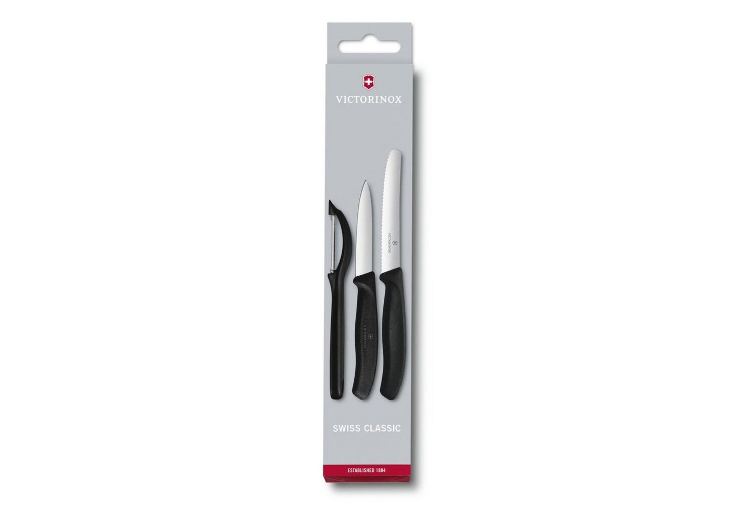 Victorinox Messer-Set Swiss Classic Gemüsemesser-Set mit Schäler, 3-teilig Bild 1