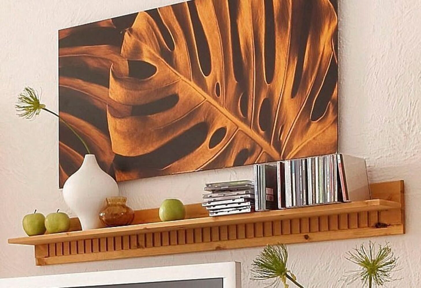 Home affaire Wandboard Lisa, aus schönem massivem Kiefernholz, in unterschiedlichen Farbvarianten Bild 1