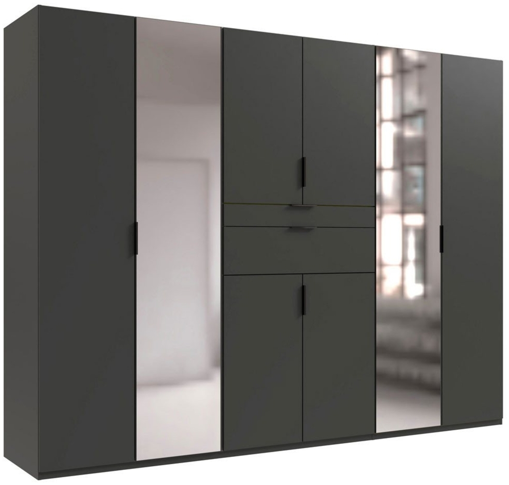 Drehtürenschrank Moldau Kleiderschrank mit Spiegel Ausführung wählbar Bild 1