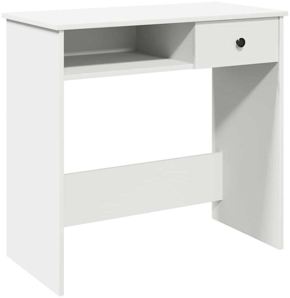 vidaXL Schreibtisch Weiß 80×40×75 cm Holzwerkstoff 860472 Bild 1