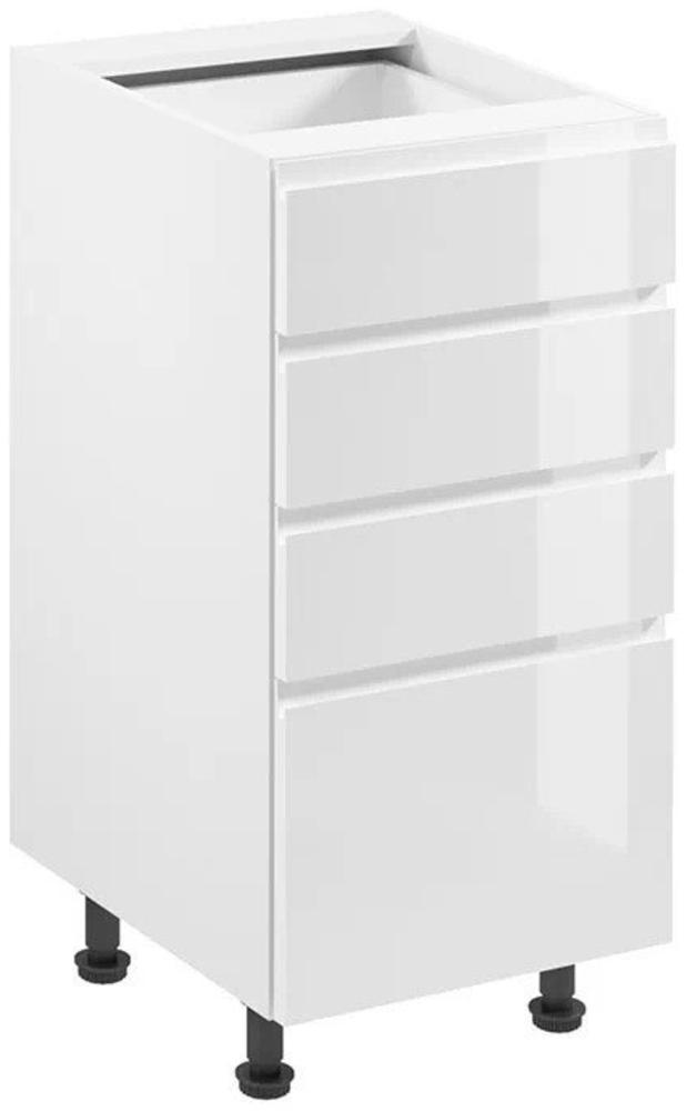 ROYAL24_MARKT Unterschrank - Robust und leistungsstark für den aktiven Küchenalltag. (Unterschrank, 1-St, Aspen D40S4) Feinste Qualität - Modern - Zeitlos. Bild 1