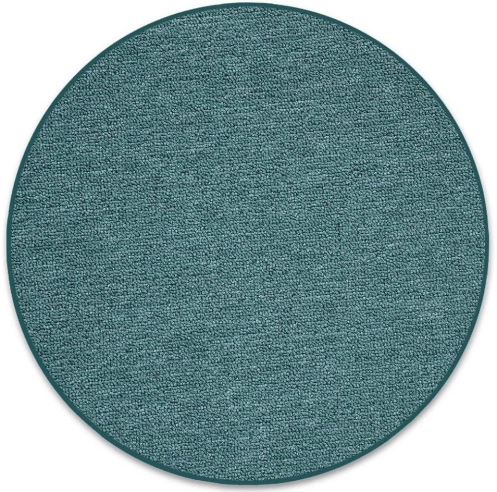 casa pura Teppich London, Erhältlich in vielen Farben, Teppichläufer, runder Teppich, Rund, Höhe: 4 mm Bild 1