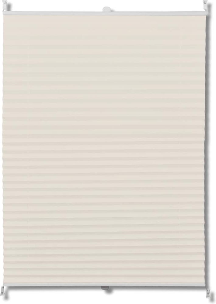 Plissee Faltrollo Rollo Plisseerollo 70x200cm Creme 240632 Bild 1