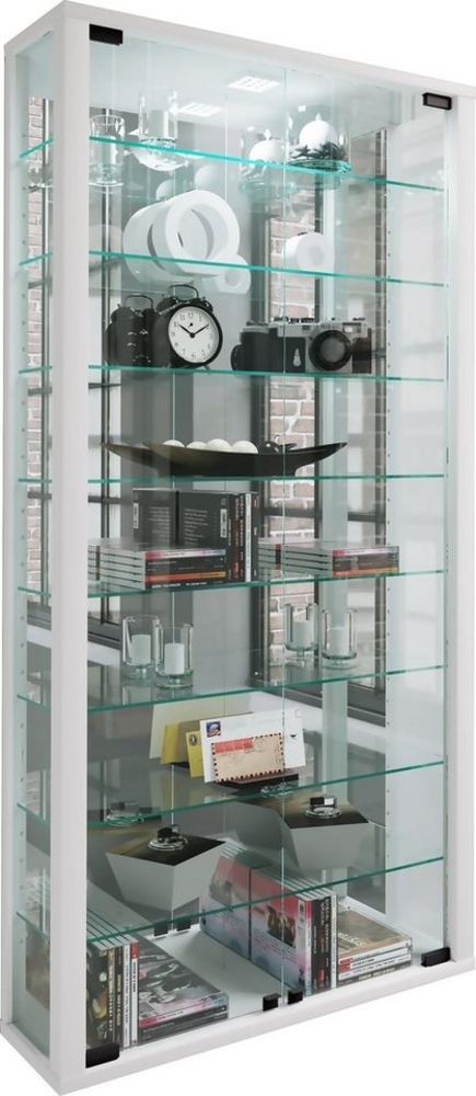 VCM Hängevitrine Wandvitrine Glasvitrine Vitrosa Maxi Spiegel (1-St) Bild 1