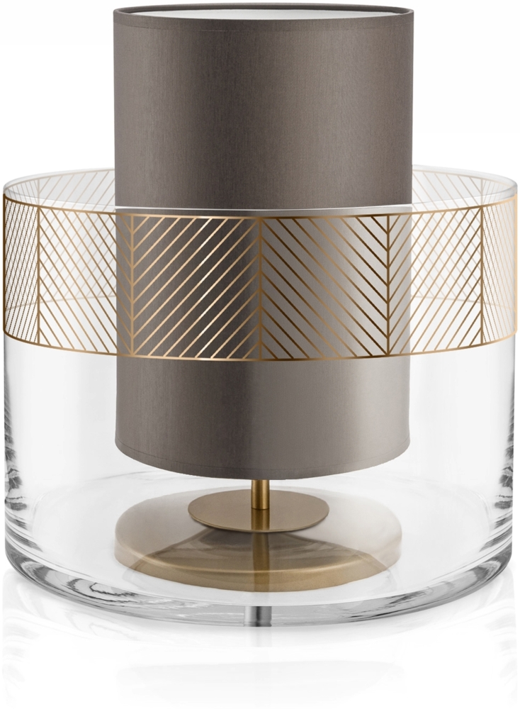 Goebel / Reve,Tischlampe,35,0cm x 35,0cm x 42,0cm / Glas, Metall / 35,0cm x 35,0cm x 42,0cm Bild 1